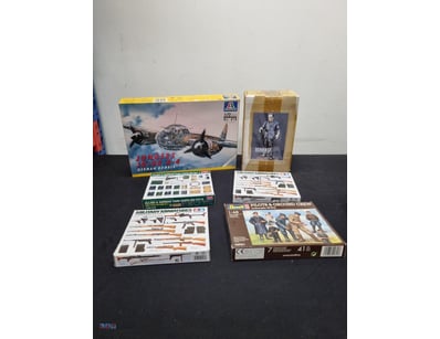 VINTAGE WWII GERMAN MILITARY MODEL KIT COLLECTION ...