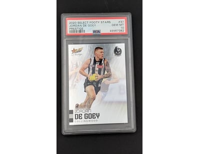 RARE & COLLECTABLE GRADED TRADING CARDS (A976) - Lot 4041