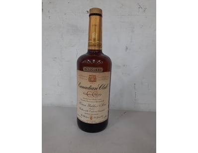 Canadian club, Hiram walker & sons, 37.5% ALC/VOL,...