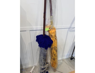 Umbrella Balinese Fabric Blue & Gold 2mD x 1
Umbre...