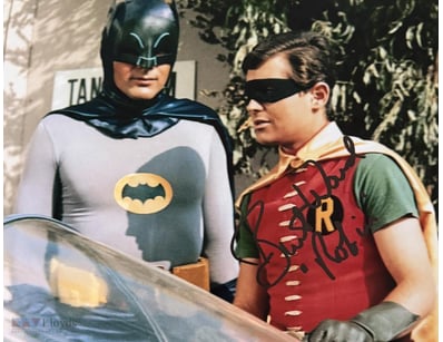 BURT WARD SIGNED BATMAN & ROBIN PHOTO

Burt Ward P...