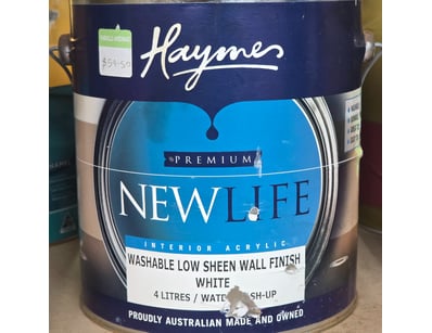 Haymes paint, new life, premium interior Acrylic, ...
