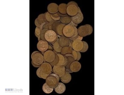 ONE KILO OF AUSTRALIA KGV/KING GEORGE VI/QUEEN ELI...