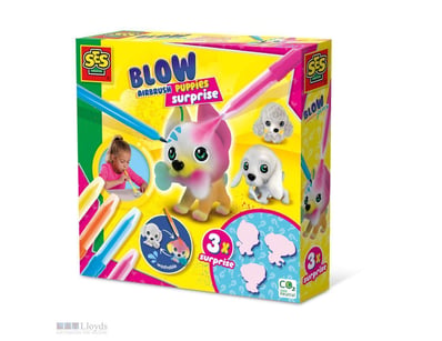 RRP $29.95 Blow Airbrush Pens - Puppies Surprise 3...