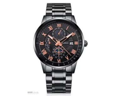 MEN'S QUARTZ WATCH WITH ORIGINAL BOX  

Total Item...
