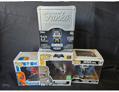 FUNKO POP DC COMICS COLLECTION - BATMAN 25TH ANNIV...