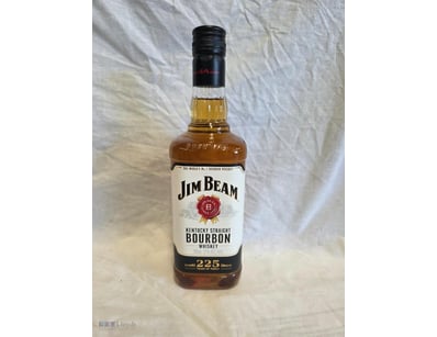 Jim Beam Kentucky Straight Bourbon Whiskey, 700mL ...
