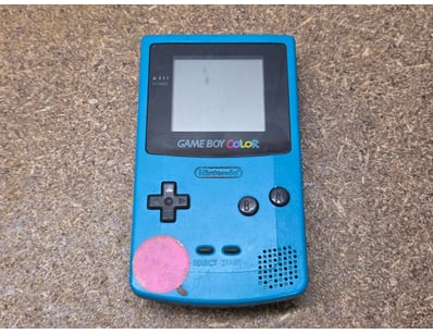 Nintendo Game Boy Color Model CGB-00 in vibrant bl...