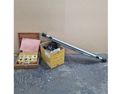 Vintage electronics and sporting equipment collect...