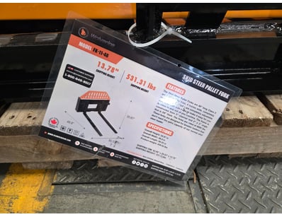 UNRESERVED Factory Direct -  Attachments, Skid S... - Lot 80