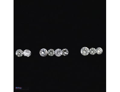 1.60CT TDW X 9, NATURAL DIAMONDS     

Round Brill...