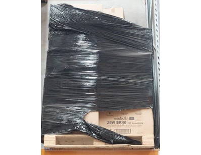Ecobulb BR40 25W LED light bulbs.

Sold per pallet...