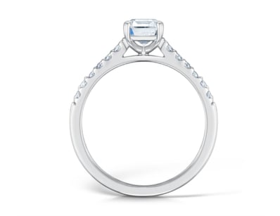 Luxury Platinum Diamond Engagement Ring Collection - Lot 6