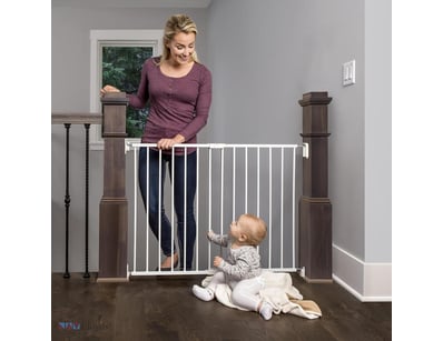 Regalo Top of Stairs Metal Safety Gate 8 Pounds - ...