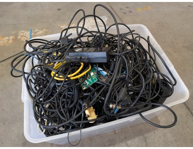 Box lot of cables and accessories 

Sold As Lot...