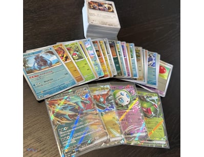 BULK JAPANESE POKÉMON CARDS INCLUDING POKE BALL HO...