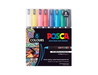 UNRESERVED Day 11: Brand New Posca Pens - Lot 4