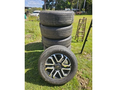 Good Year Wrangler Tyres, quantity 6

Sold as lot
...