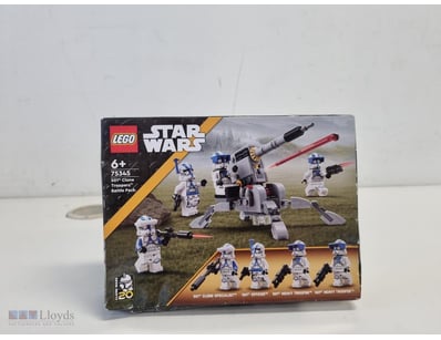LEGO STAR WARS 501ST CLONE TROOPERS BATTLE PACK SE...