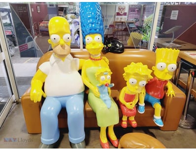 THE SIMPSONS FAMILY LIFE-SIZE STATUE SET

Bring Sp...