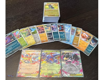 Assorted Bulk Pokémon Cards Including Holos, Mega ...