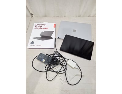 MICROSOFT surface pro laptop with charger, silver ...
