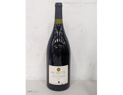 Richette, Cotes Du Rhone, 2016, 14% alc/vol, 1500m...