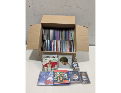Extensive CD collection featuring approximately 10...