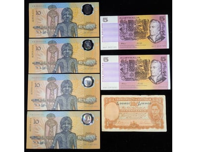 Banknotes & Coins (A989) - Lot 2103