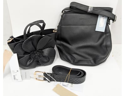 LADIES NEW BAGS & BELT. FOREVER NEW & CABRELLI

