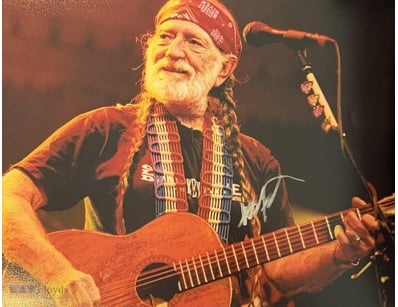 WILLIE NELSON SIGNED PHOTO 

Willie Nelson Persona...