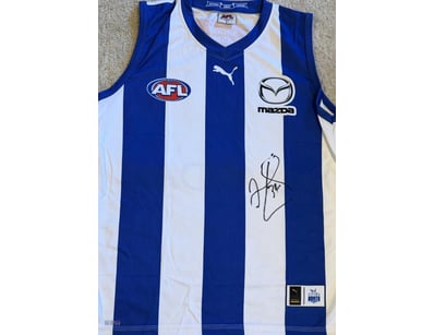DAVID KING SIGNED NORTH MELBOURNE GUERNSEY 

A Nor...