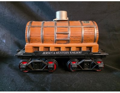 JIM BEAM BOURBON WHISKEY DECANTER TRAIN- JERSEY & ...