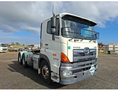 2012 HINO 700 SS Series Prime Mover

Year: 2012...