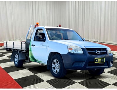 <b>2011 Mazda BT-50 UN DX Single Cab Chassis - Whi...