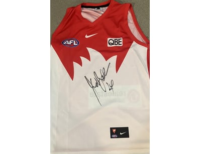 JUDE BOLTON SIGNED SYDNEY SWANS GUERNSEY

Jude Bol...