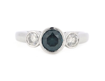 Certified & Fancy Coloured Diamond Clearance  ... - Lot 1206