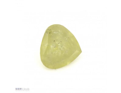 0.56CT NATURAL FANCY YELLOW DIAMOND     

Pear Fac...
