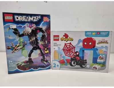 LEGO DREAMZZ AND DUPLO MARVEL SPIDEY SET BUNDLE
...