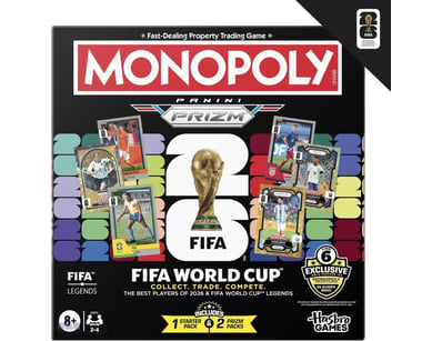 RRP $69. Monopoly Panini Prizm: FIFA World Cup Gam...
