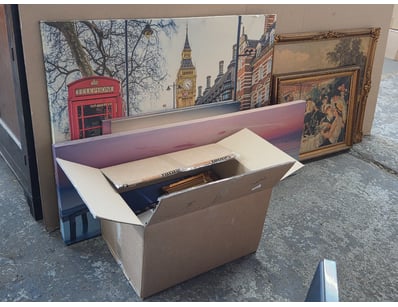 Artwork, including canvas prints, framed prints an...
