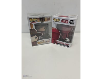 FUNKO POP COLLECTIBLE FIGURES - THE WALKING DEAD &...