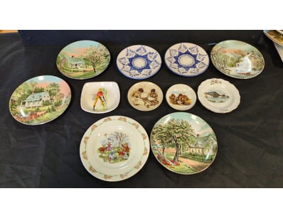11X ASSORTED DECORATIVE PLATES

Item Size: Heigh...