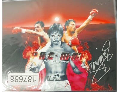 2X MANNY PACQUIAO SIGNED PRINTS

488526+231