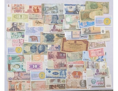 UNRESERVED Banknotes & Coins (A985) - Lot 2003