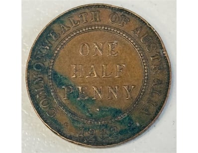 1932 HALF PENNY COIN COMMONWEALTH OF AUSTRALIA

...