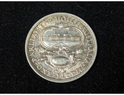 1927 AUSTRALIAN PARLIAMENT HOUSE FLORIN

Conditi...