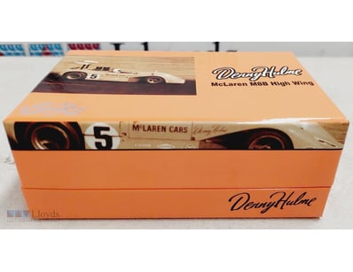 1:43 SCALE 1968 MCLAREN M8A (#5 DENNY HULME) DIECA...