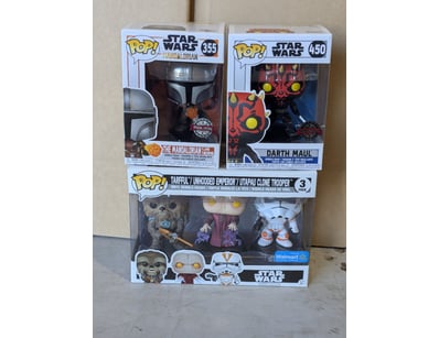 STAR WARS FUNKO POP COLLECTION - THE MANDALORIAN, ...