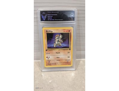 2000 POKEMON MACHOP 1ST EDITION TEAM ROCKET 

Tcg ...